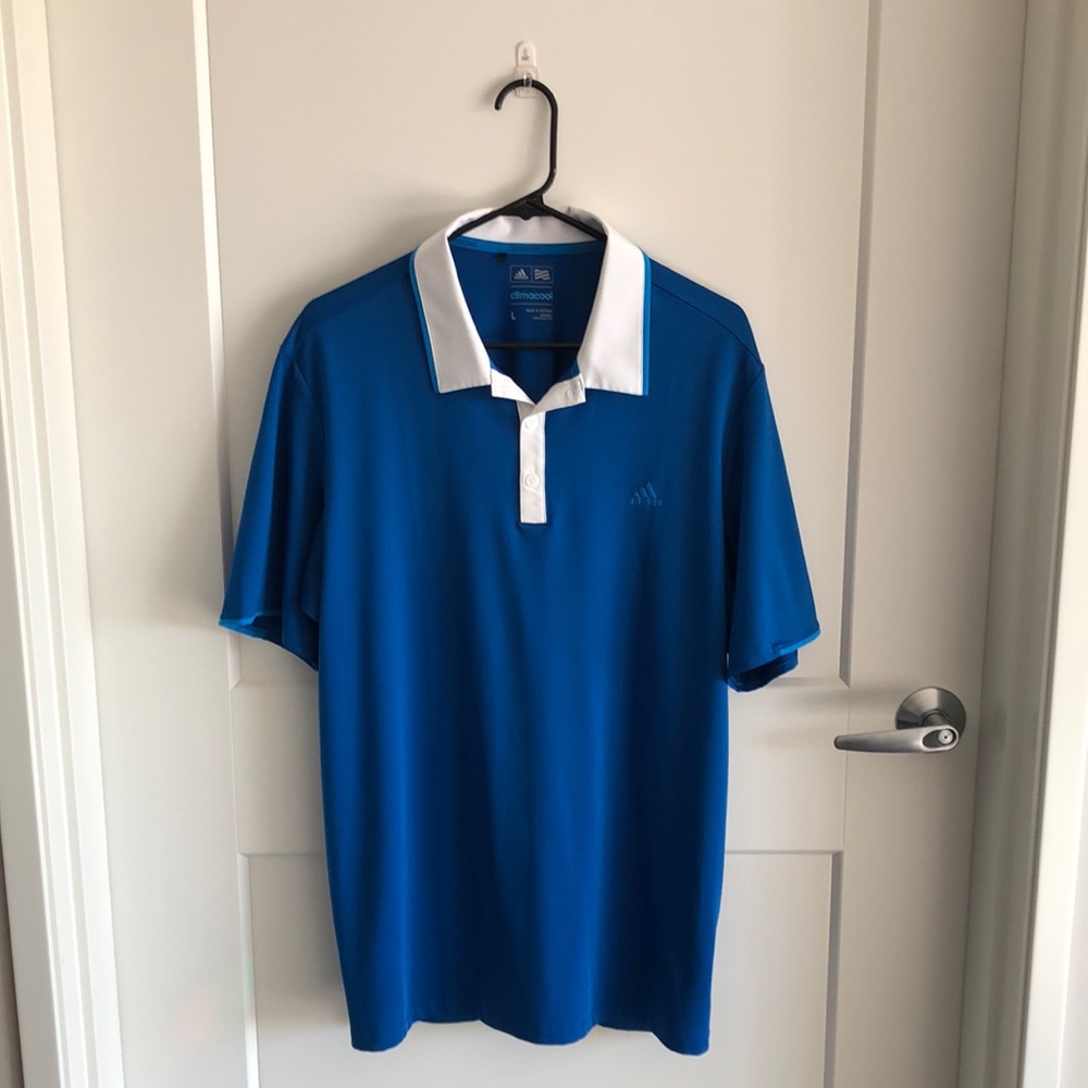 Adidas men’s golf shirt. Size large. Excellent condition